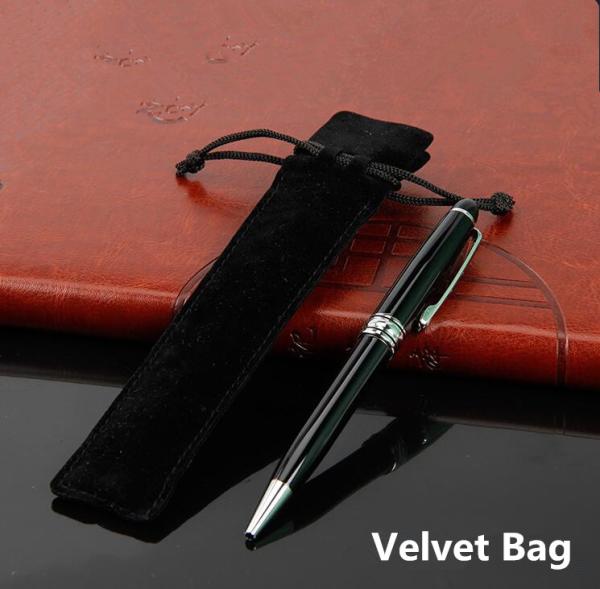 Custom Premium Black Twist Metal Pens With Logo