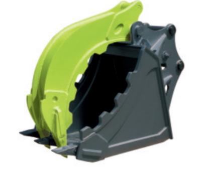 Q355B Q345B Barril de polegar de aço para baldes de escavadeira cor personalizada
