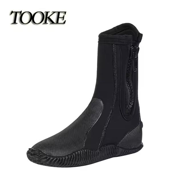 5MM Neoprene Scuba Diving Shoes Scuba Fin Boots Anti Slip For Cold Water