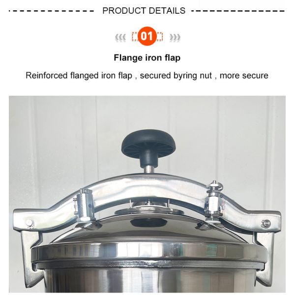 Дисплей автоматического пара нержавеющей стали стерилизатора автоклава портативного полного электрический цифровой