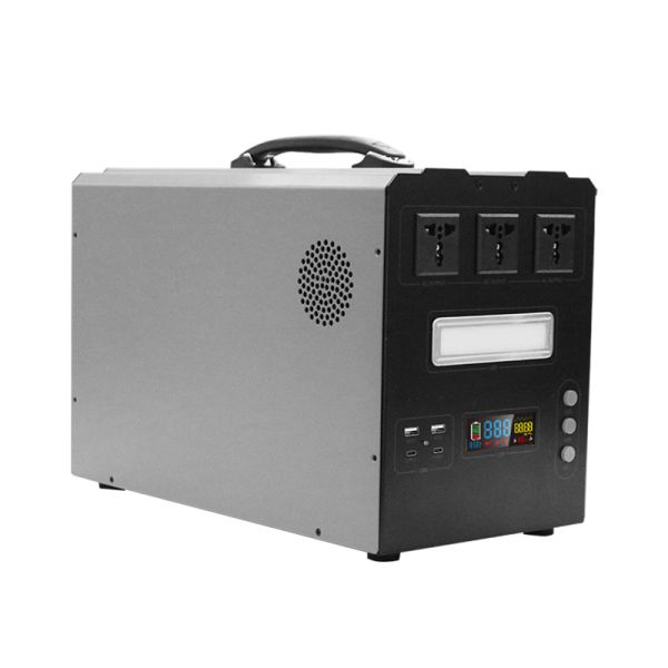 1000W/1500W Pure Sine Wave Inverter Power Station – LiFePO4 Battery Energy Storage with Smart BMS & Fast Charging