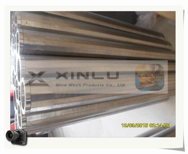 stainless steel strainer pipe / Water Well Screen / Johnson Wire Screen / wedge wire oil well screen for drilling wells