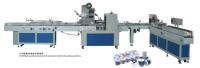 Máquina da fabricação da máquina de empacotamento do rolo de toalete do PLC de 10 Rolls Siemens/rolo de toalete