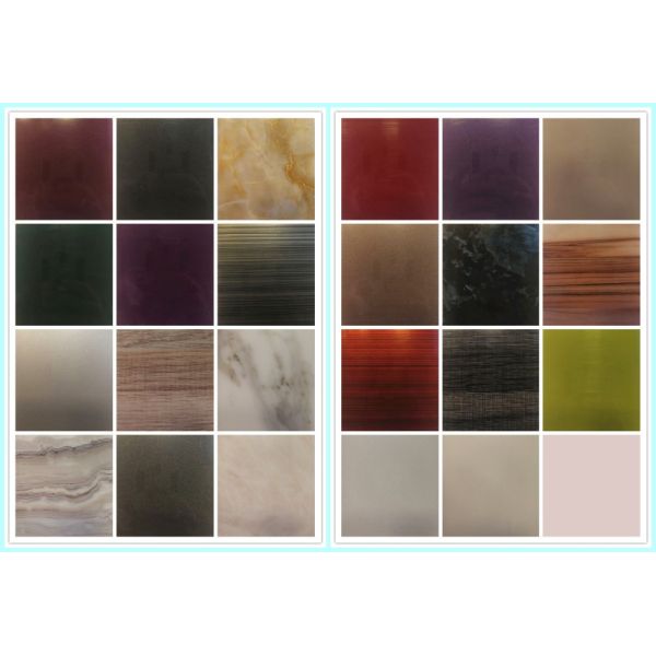 good quality sparkle silver acrylic mdf panel for kitchen furniture