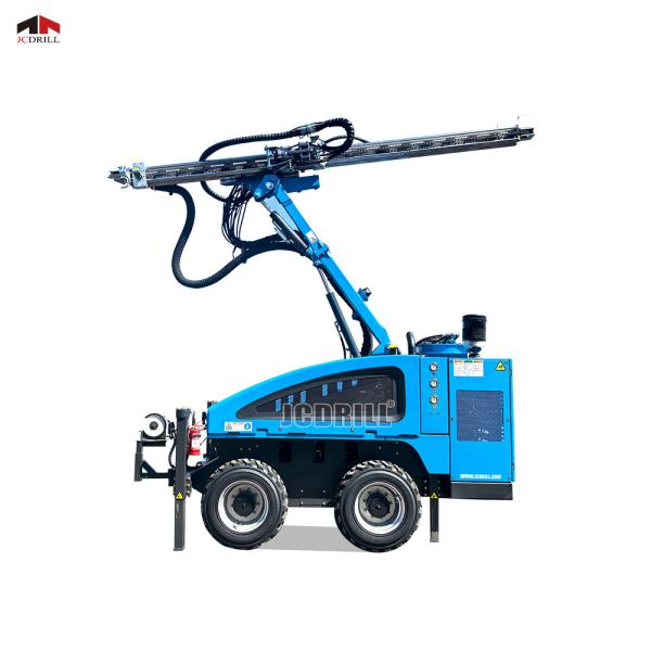 TR25 Hydraulic System Fully Remote Control Rock Jumbo Drilling Rig Machine