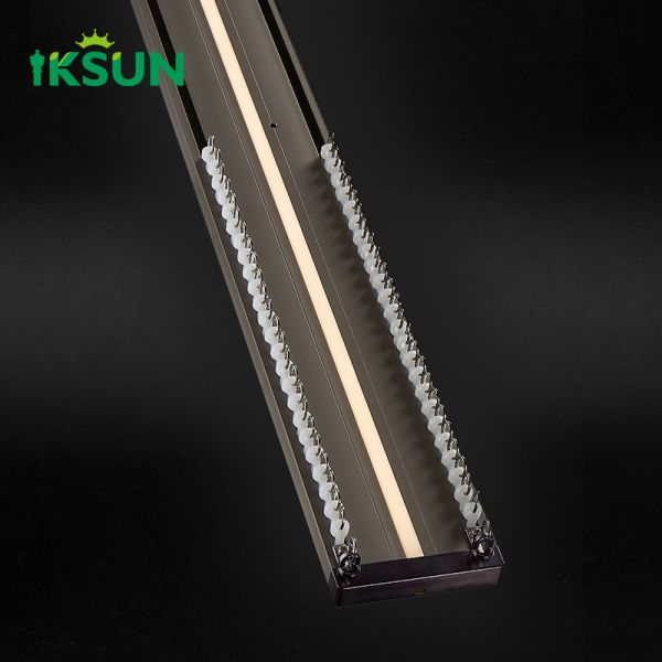  Contemporary Double  LED Light Curtain Track Dimmable Led Rail Lighting  For Home Or Office