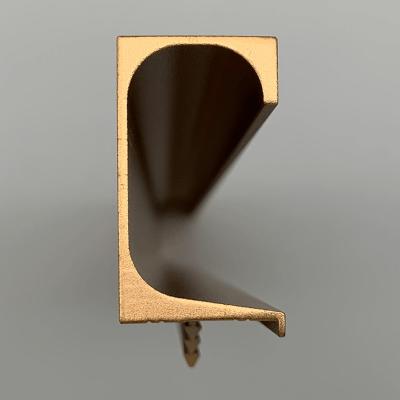 SGS Kitchen G Aluminum Profile Zinc Alloy Gold Cabinet Handle