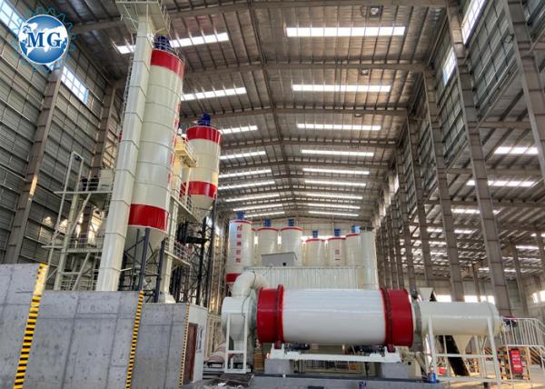 Máquina seca 12T/H 90KW do almofariz da alvenaria inteligente para o cimento