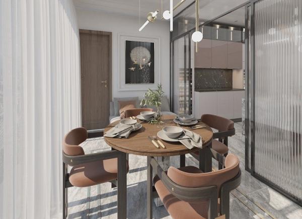 o armário de cozinha completo moderno da fábrica de foshan com escaninho de desperdício e conduziu a luz para o armário de cozinha