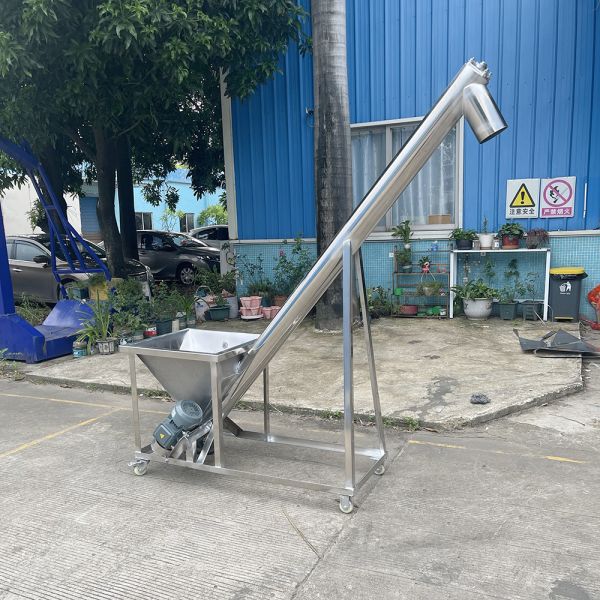 Stainless Steel Heat Resistant Screw Conveyor and Auger Feeder with Customized Vertical Elevator