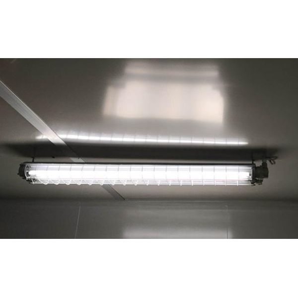 EX 2*20w Double Led Tube Fluorescent Light 100Lm/W 12 Inch 18 Inch Explosion Proof Linear LED Light