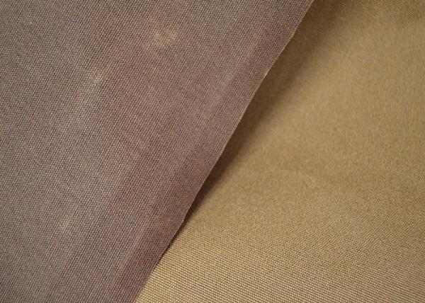 Special Waxed Cotton Canvas / 100 Cotton Fabric With Stiff Handfeel