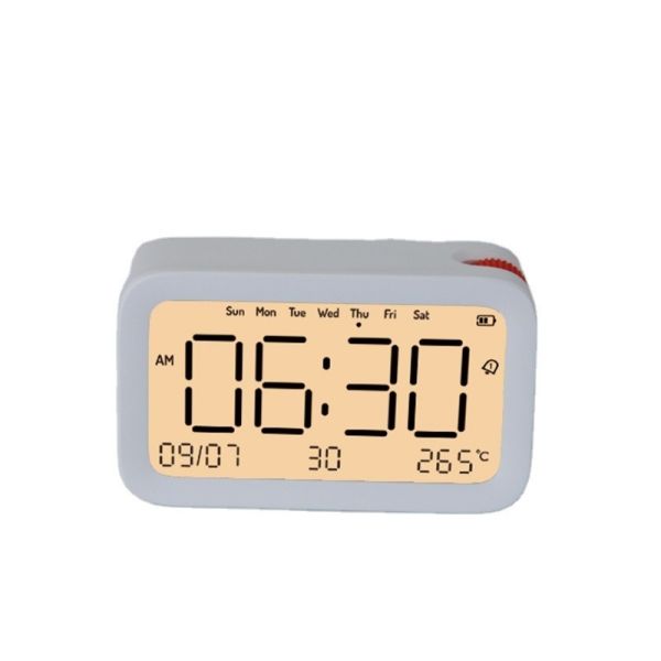 Custom High Quality Children'S Cute Desk Clock Orange Dot Clock For Modern Bedrooms
