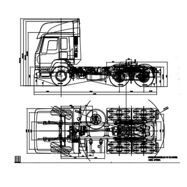 HOWO 6X4 Tractor Truck for Heavy Duty Transport Hydraulic Steering Power Assistance