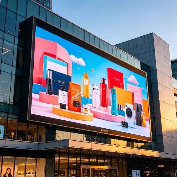 P10 Outdoor LED display screen, shopping mall activity screen, outdoor high protection, high brightness, high durability large screen