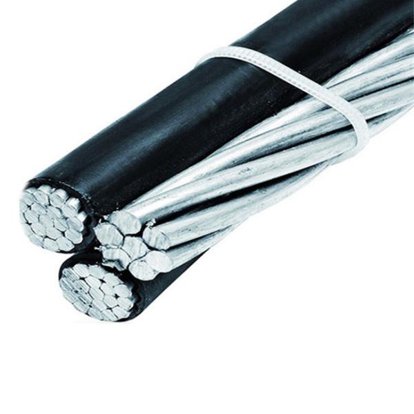 O cabo Triplex AAC AAAC ACSR do pacote do ABC do fio 2 Calibre de diâmetro de fios torceu o condutor