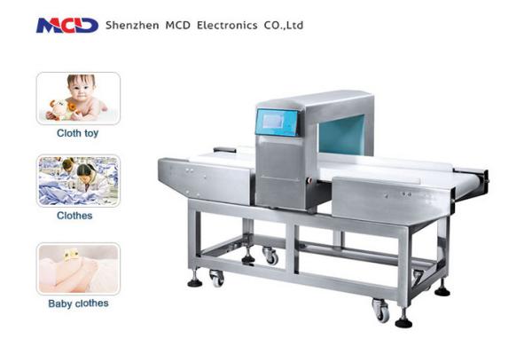 Conveyor Food Metal Detector for Foods , Shoes, Clothes Processing Industry