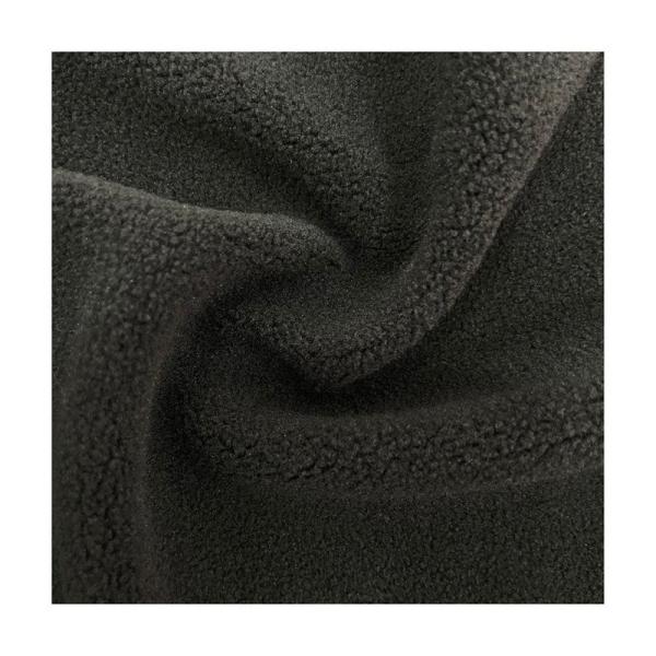 Plush Coral Knit Anti-Pilling Soft Micro Polar Wool Terry Polyester Fleece Fabric Rol