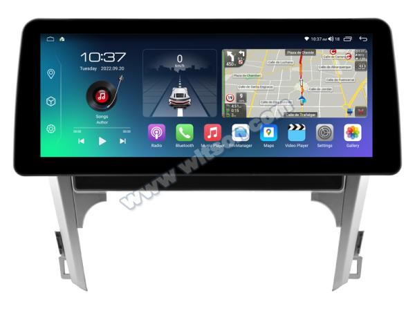 12.3 Smart Ultra Wide Screen For Toyota Camry 7 XV 50 55 2011- 2014 Car Stereo Player
