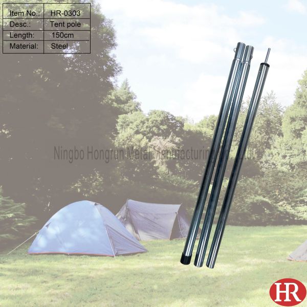steel tent poles