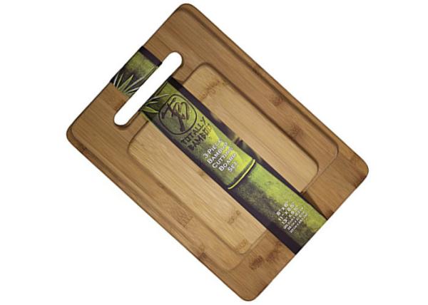 Factory Direct Sell Thick  Wooden Bamboo Cutting Board chopping board set