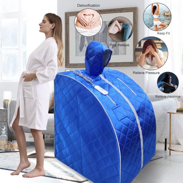 Detox Relaxation Personal Far Infrared Portable Sauna With Foot Roller