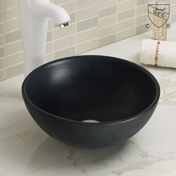 Painted Matt Color New Vanity Bathroom Top Mount Basin Laboratory Round Ceramic Sink