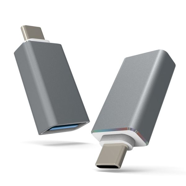 2020 Macbook Pro Usb Hub , Aluminum OTG Usb A To Usb C Adapter