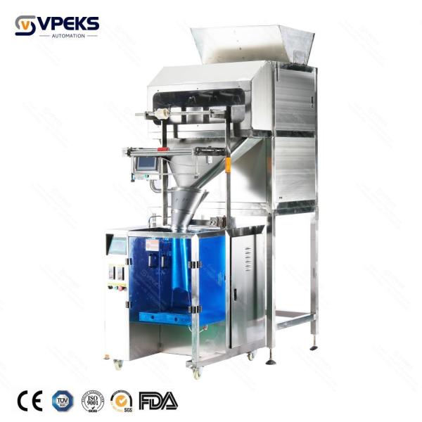 Granule Automatic Small Bag Pouch Weighing Packing Machine 10-60 Bag/Min