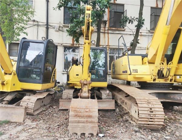                  Used Original Komatsu Excavator PC56, Second Hand Japan Made Hydraulic 6 Ton Mini Track Digger Komatsu PC55 PC56 PC60 PC70 PC78             