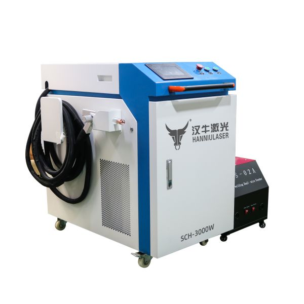 Fiber Laser Welding Machine Weld Up To 6mm Metal Raycus Laser Source 3000w