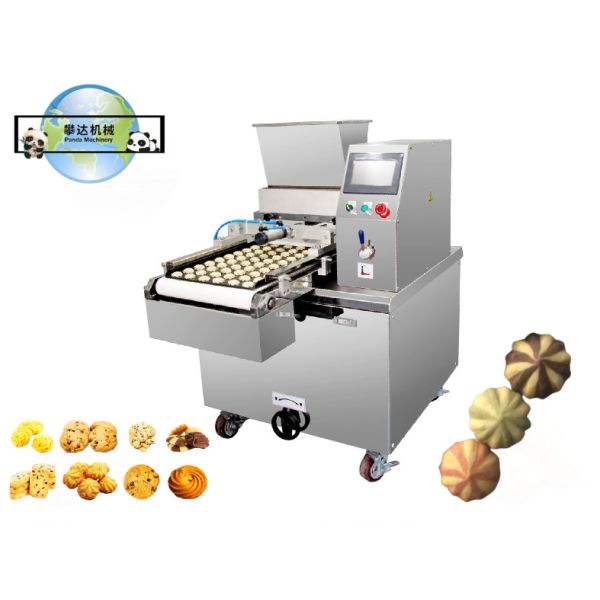 Danish Butter Cookie Depositor Machine 6 Drops/ 9Nozzles PD400 / PD600 Chocolate Chips Cookies Making Machine