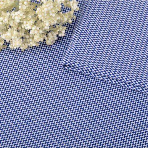 Модный синий прочный ткань из теплой хлопковой футболки для повседневного ношения