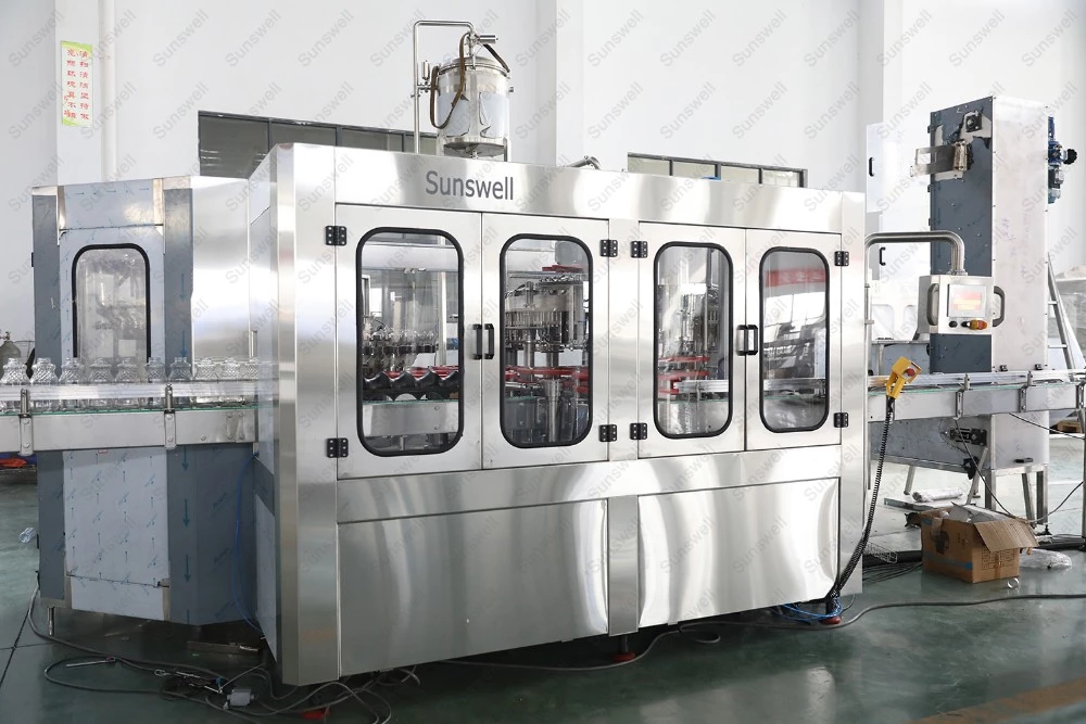 Сок пульпы SUS316 1500B/H Carbonated машина завалки напитка