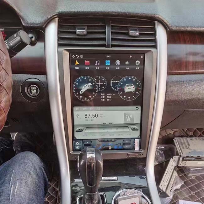 Край 2008 Форда 2014 стилей 1920*1280 блока 4G 128G Tesla андроида автомобиля главных