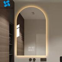 Personnalisation de miroir intégral de brouillard de miroir rétro-éclairé de salle de bains de LED anti
