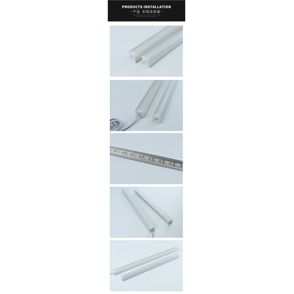 Cabinet Lights Voltage Recessed LED Aluminum Strip Light for Under Cabinet and Closet