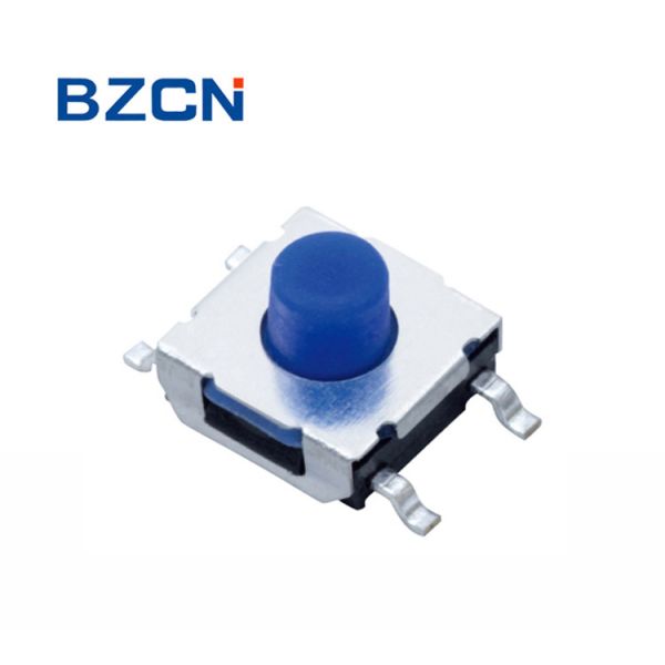 Surface Mount 4 Pin Momentary Switch Blue Soft Push Button Tactile Switch