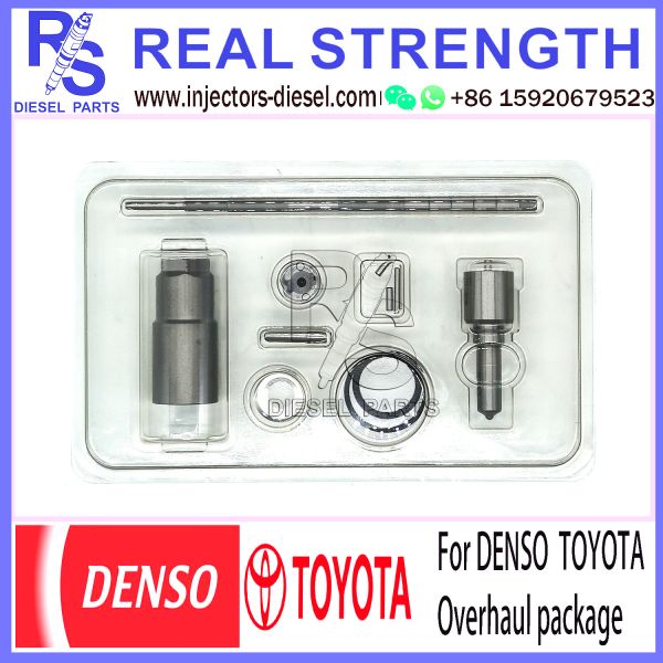 Первоначальный инжектор комплекта для ремонта инжектора/топлива отстраивает заново набор для серии DENSO ТОЙОТА