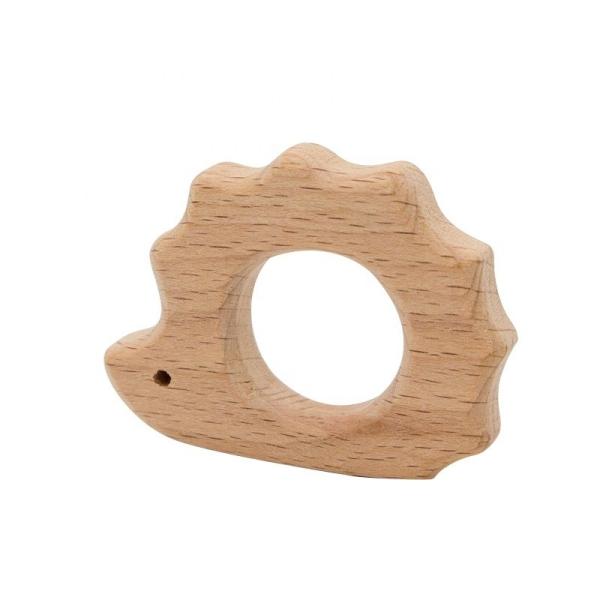 Wooden Baby Toys Montessori Toys Fun Animal Toys, Smooth Natural Wood, Wood Animal Learning Toy