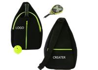 Bolsa esportiva 100% neoprene, bolsa unissex para pickleball com 2 raquetes