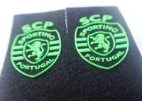 Gravado sentido de suportação os remendos feitos sob encomenda de borracha da roupa da injeção