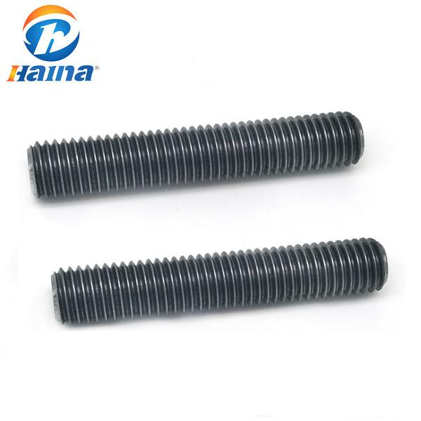 Carbon Steel Gr10.9 B7 ASTM Plain Color Stud Bolts Fully Threaded Rod Bar