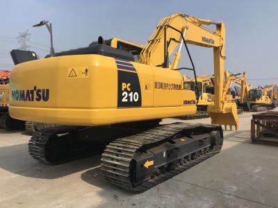 Japon Excavateur hydraulique à rouleaux d'occasion de 21 tonnes pour travaux lourds Komatsu PC210-8MO