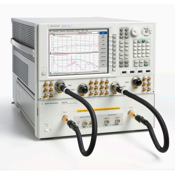 Agilent N4373C 40/50/67 GHz Single-Mode Lightwave Component Analyzer for 40/100G Electro-Optical Test
