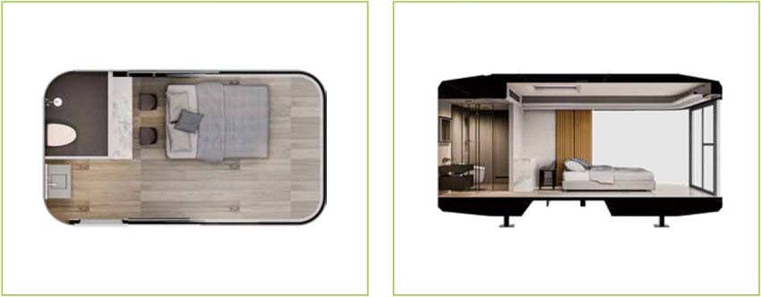 Portable Space Capsule House Movable Soundproof Booth