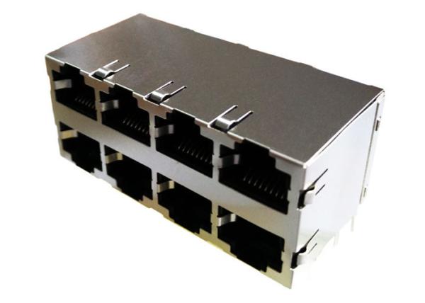 LPJE328CNL 2x4 Port Side Entry PCB Jack Filter Connector Module Cross Ref LPJE108XAHNL