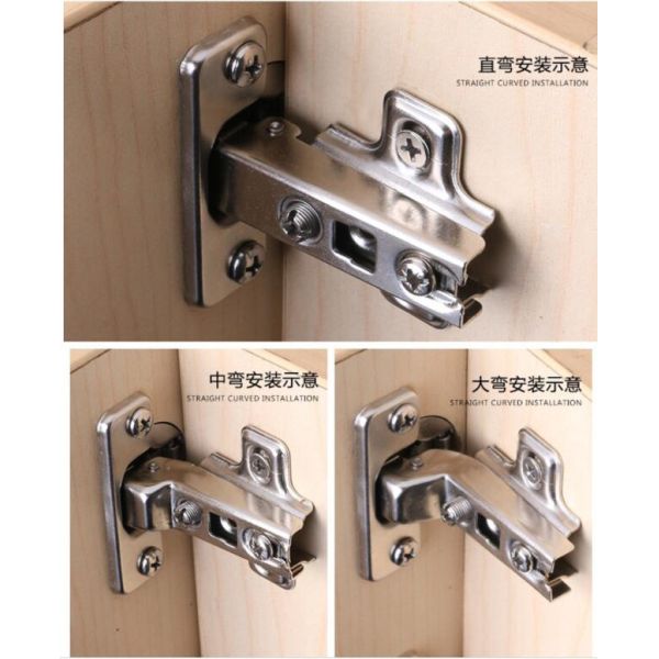 Шарниры двери шкафа нормального двухстороннего половинного верхнего слоя стальные/невидимые шарниры неофициальных советников президента