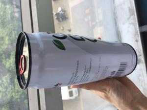 Lata de lata vazia de alumínio do metal do suco de fruta de latas de cerveja