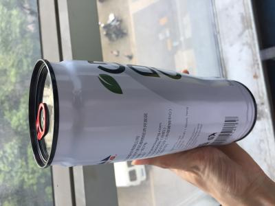 Lata de lata vazia de alumínio do metal do suco de fruta de latas de cerveja 248ml do armazenamento do alimento com as tampas abertas fáceis